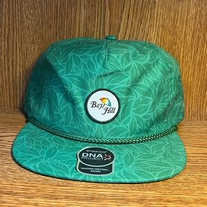 Imperial Bay Hill The Aloha Rope Hat Green Floral NWT